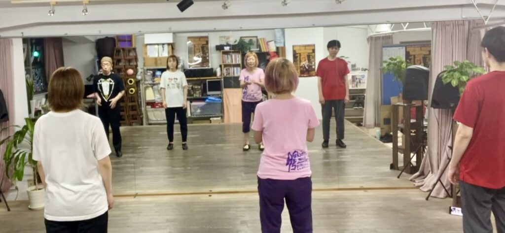 リズムをカウント数えながらのレッスン タップダンス 福岡 ANB Tap Dance Studio